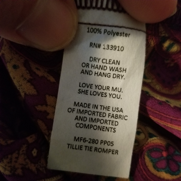 Show Me Your Mumu Size Medium Tillie Tie Romper - Picture 7 of 10